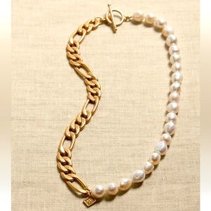 ✨❤️✨❤️NWT BANANA REPUBLIC CHAIN PEARL NECKLACE
